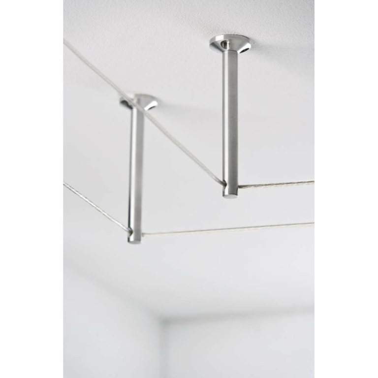 Paulmann Seilsystem Montageset Umlenker/Abhängung Chrom matt