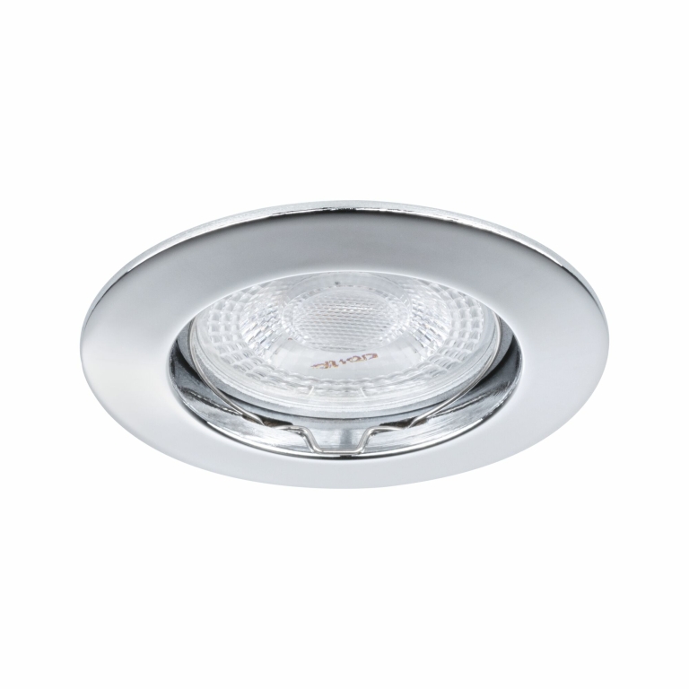 Paulmann Einbauleuchte Premium Line 12V IP44 Ø 79mm GU5,3 Chrom