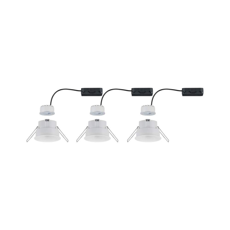 Paulmann Einbauleuchte LED Cymbal 3x6,5W Weiß matt