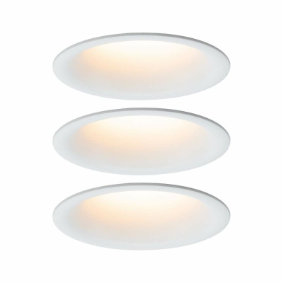 Paulmann Einbauleuchte LED Cymbal 3x6,5W Weiß matt