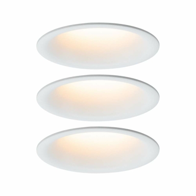 Paulmann Einbauleuchte LED Cymbal 3x6,5W Weiß matt