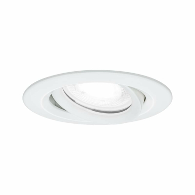 Paulmann Einbauleuchte LED Nova Plus rund 1x6W GU10 Weiß matt