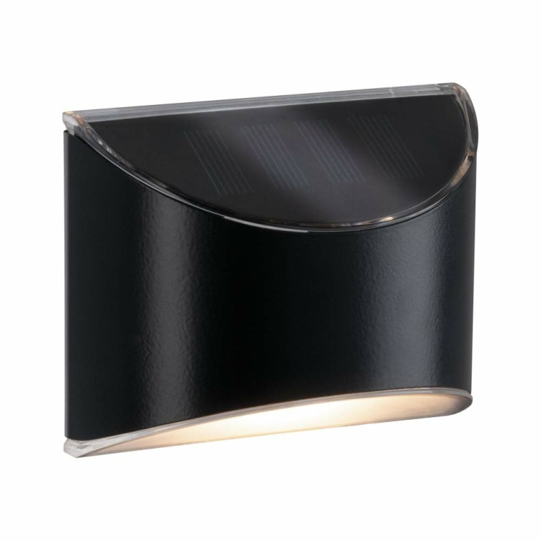 Paulmann Solar LED Outdoor Leuchte Elliot mit Dämmerungssensor IP44 anthrazit