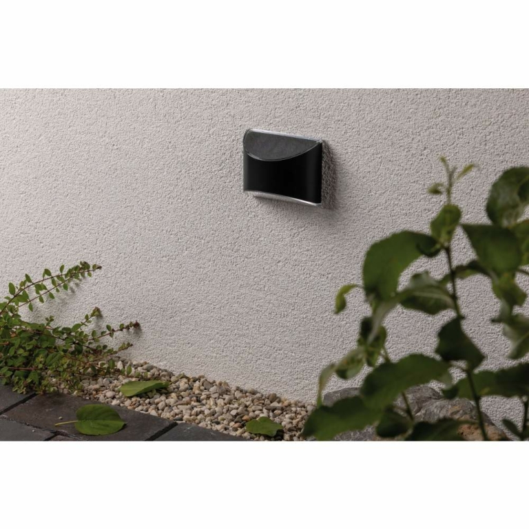 Paulmann Solar LED Outdoor Leuchte Elliot mit Dämmerungssensor IP44 anthrazit