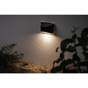 Solar LED Outdoor Leuchte Elliot mit Dämmerungssensor IP44 anthrazit