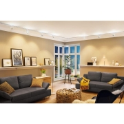 URail LED Schienenspot Sabik 9W 2700K dimmbar chrom matt weiß (LED fest verbaut)
