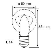 Glühlampe Reflektor R50