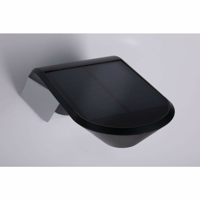 Paulmann LED Solar Außenwandleuchte Soley anthrazit mit Bewegungsmelder IP44 42lm 3000K