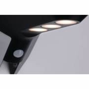 LED Solar Außenwandleuchte Soley anthrazit mit Bewegungsmelder IP44 42lm 3000K
