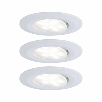 Paulmann Einbauleuchte LED Calla rund 3x6,5W  Weiß matt