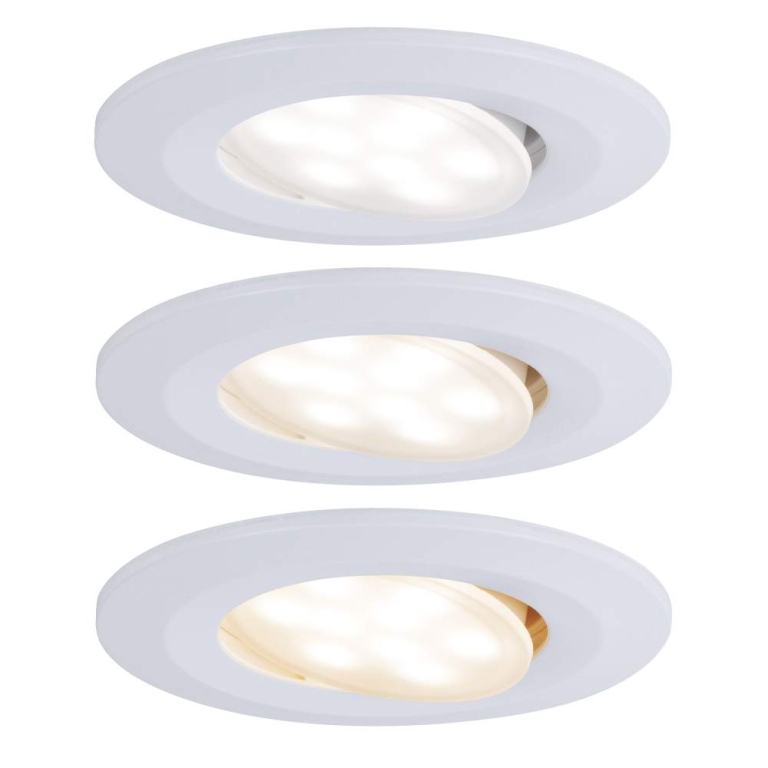 Paulmann Einbauleuchte LED Calla rund 1x5,5W  Weiß matt