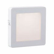 AS Esby eckig Nachtlicht Stecker weiß 3lm 3000K Sensor