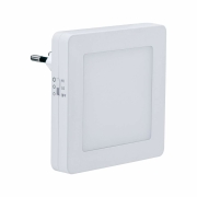 AS Esby eckig Nachtlicht Stecker weiß 3lm 3000K Sensor