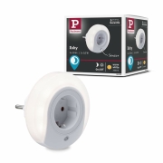 Stecker Nachtlicht Esby rund Weiß