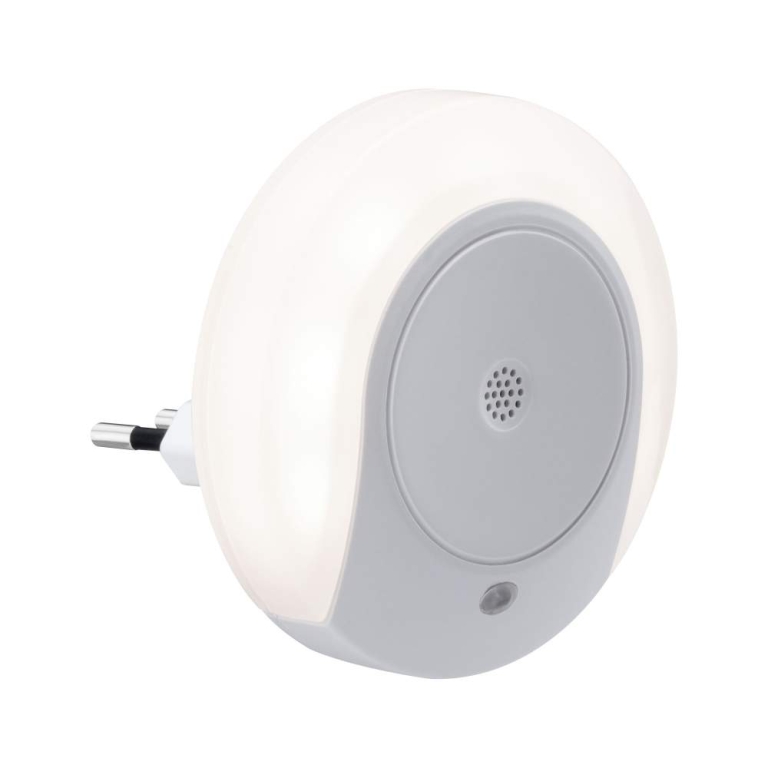 AS Horby rund Nachtlicht Stecker weiß 0,4W 3000K Sensor