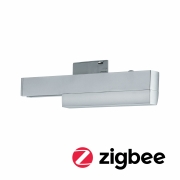 URail ZigBee Spot-Adapter Schienenadapter Chrom matt max. 50W