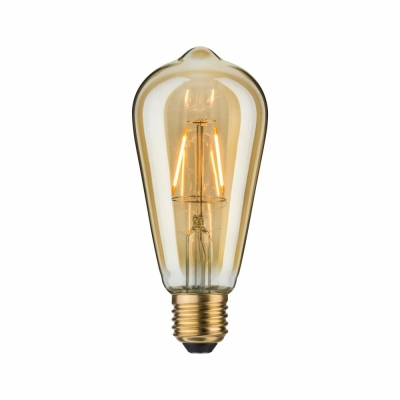 Paulmann 28526 LED Vintage-Röhre 2W E14 Gold Goldlicht | Lampen1a