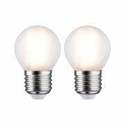 LED Tropfen 5 Watt E27 Matt Warmweiß