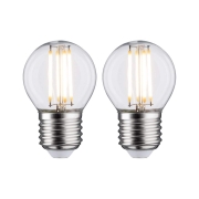 LED Tropfen 5 Watt E27 Klar Warmweiß