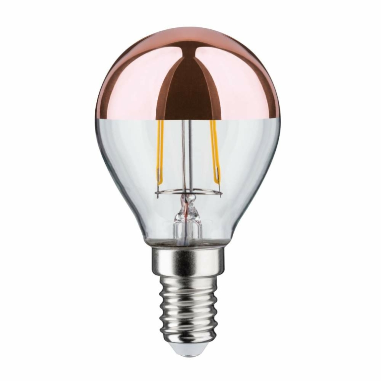 Paulmann LED Tropfen 2,6 Watt E14 Kopfspiegel Kupfer Warmweiß