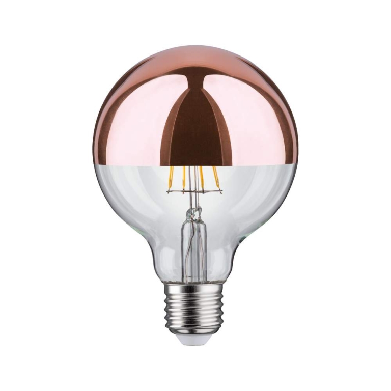 Paulmann LED Globe 6,5 Watt E27 Kopfspiegel Kupfer Warmweiß