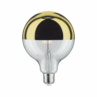 Paulmann LED Globe 6,5 Watt E27 Kopfspiegel Gold Warmweiß