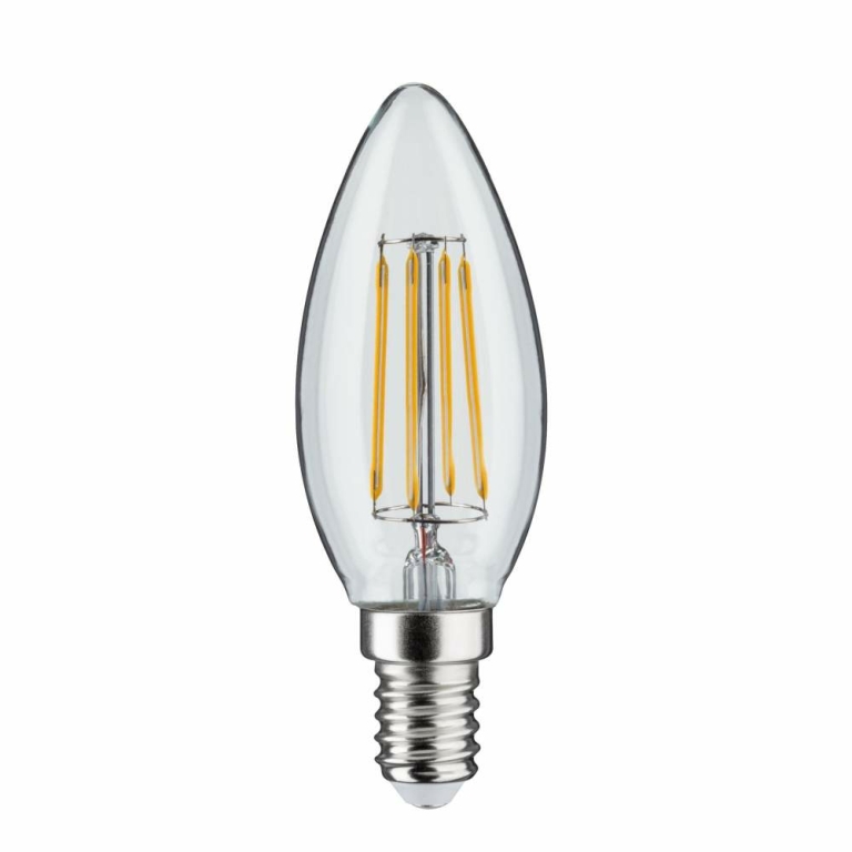 Paulmann LED Kerze 4,8 Watt E14 Klar Warmweiß