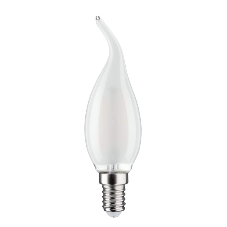 Paulmann LED Kerze 4,8 Watt E14 Satin Warmweiß