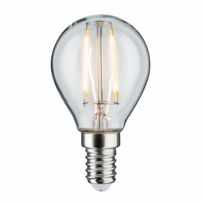 Paulmann LED Tropfen 2,6 Watt E14 Klar Warmweiß