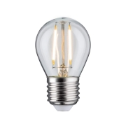 LED Tropfen 2,6 Watt E27 Klar Warmweiß