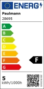 LED Standardform 4,3 Watt E27 Klar Warmweiß