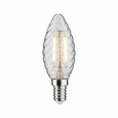 Paulmann LED Kerze 2,6 Watt E14 Klar Warmweiß