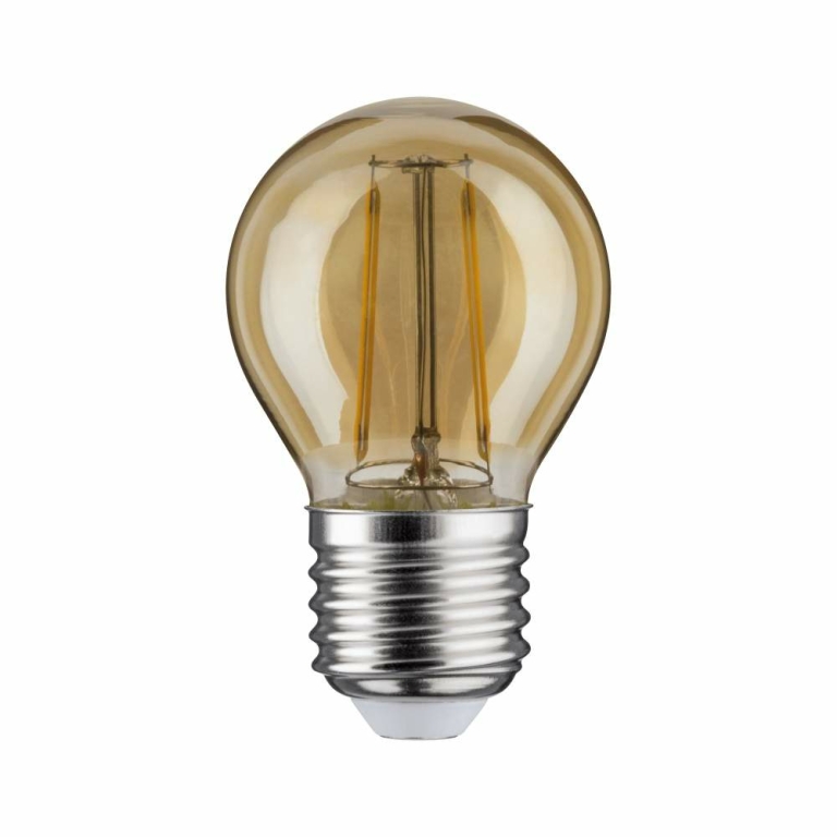 Paulmann LED Tropfen 2,6 Watt E27 Gold Goldlicht
