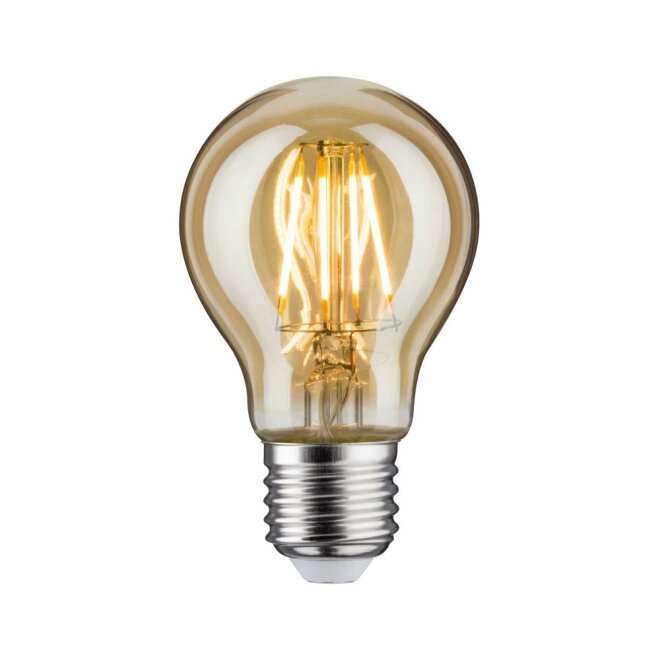 Paulmann LED Standardform 4,7 Watt E27 Gold Goldlicht