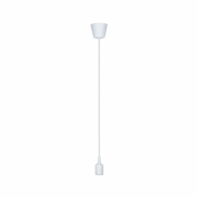 Neordic Pendelleuchte Ketil E27 max. 60W Weiß dimmbar Silikon/Kunststoff 1-flammig