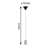 Pendelleuchte Neordic Jano E27 max. 1x20W