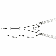 MaxLED Y-Splitter 1 zu 2 Verteilung 30 cm