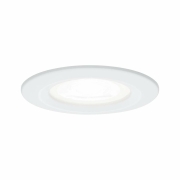 LED Einbauleuchte Nova Einzelleuchte rund 1x6.5W IP44 GU10 Weiß (matt) 230V 4000K