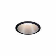 LED Einbauleuchte Cole Coin Schwarz/Silber 3er-Set 6W 470lm 2700K IP44 3-Step-Dim