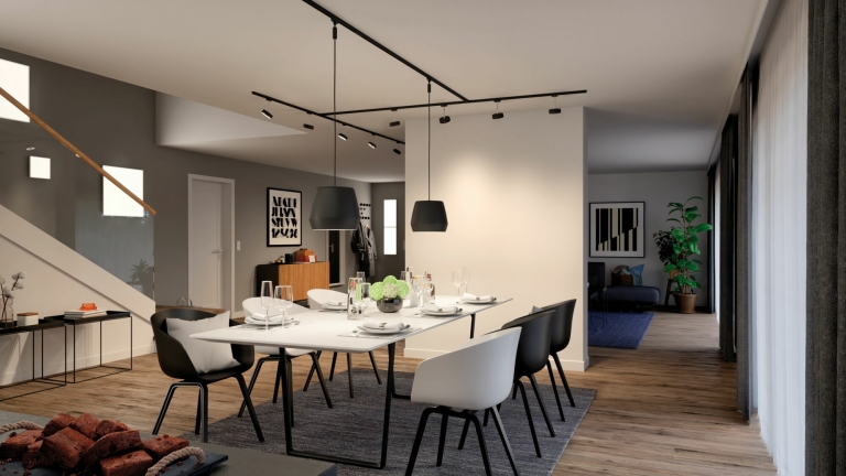 Paulmann URail Flex Verbinder II Schwarz matt für Bögen bis maximal 90°