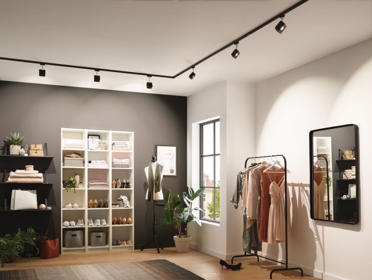 Paulmann URail Flex Verbinder II Schwarz matt für Bögen bis maximal 90°