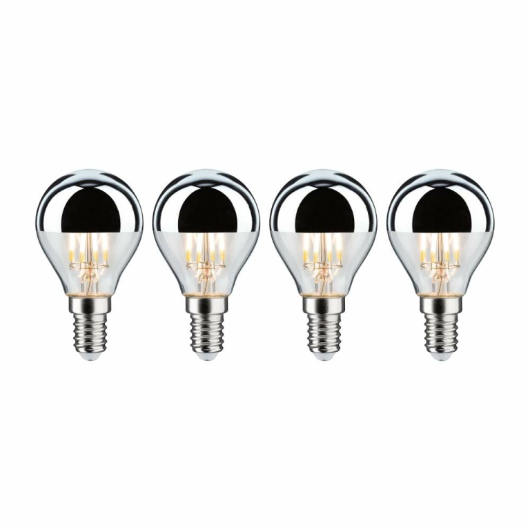 Paulmann Leuchtmittel Bundle 4x LED Tropfen Kopfspiegel