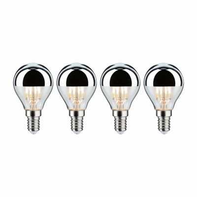 Paulmann Leuchtmittel Bundle 4x LED Tropfen Kopfspiegel