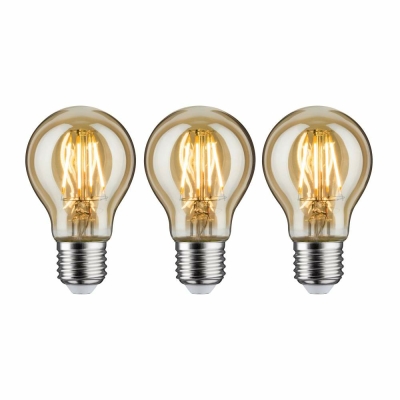 Paulmann Leuchtmittel Bundle 3x LED Vintage Allgebrauchslampe