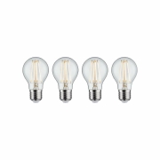 Leuchtmittel Bundle 3-Stufen-dimmbar 4er-Set LED-Lampe E27 Birne Klar 2700K Warmweiß 806lm 8W