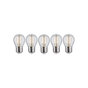 Leuchtmittel Bundle 5x LED Filament Tropfen