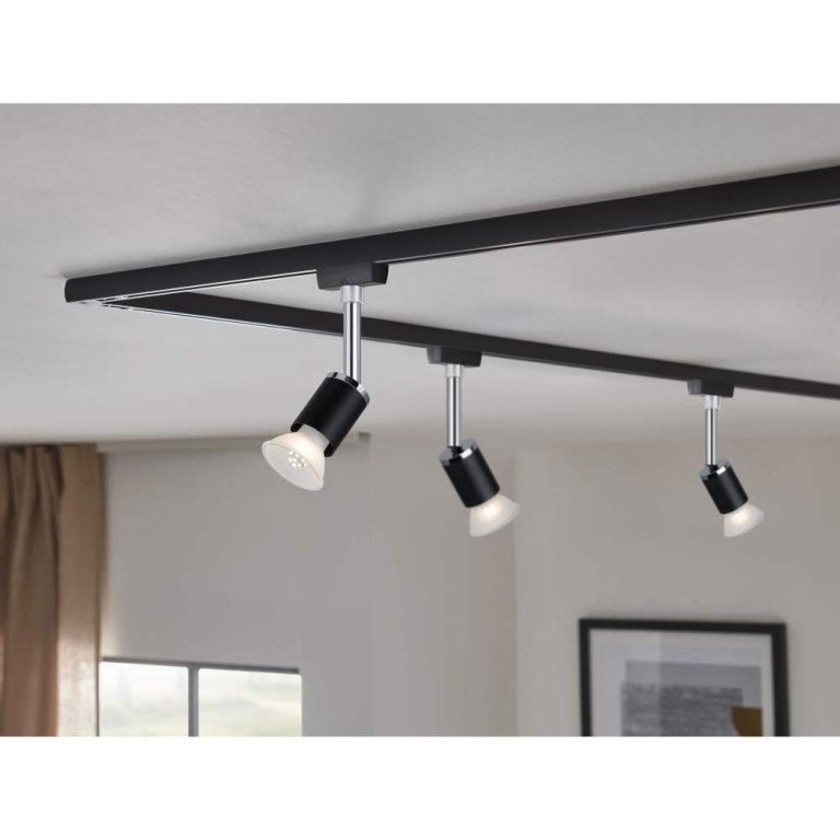 Paulmann URail Spot Pure II GU10 max. 10W schwarz matt chrom