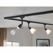 URail DecoSystems Basis Einzelspot Schwarz matt E14 max. 20W