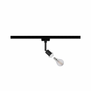 URail DecoSystems Basis Einzelspot Schwarz matt E14 max. 20W