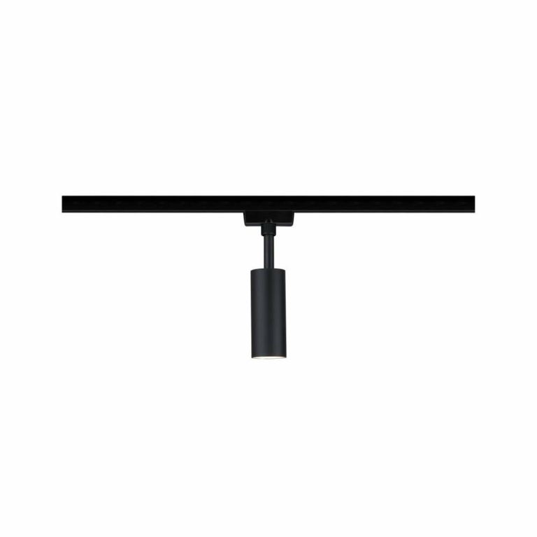 Paulmann URail LED Schienenspot Tubo 4.5W 166lm 3000K schwarz matt (LED fest verbaut)